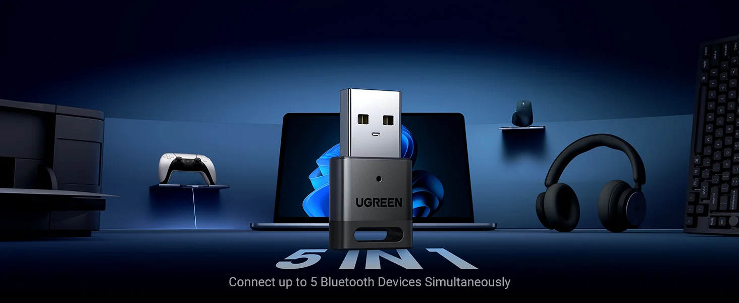 Ugreen 35995 USB Bluetooth 5.3 Adapter - Thumbnail 11