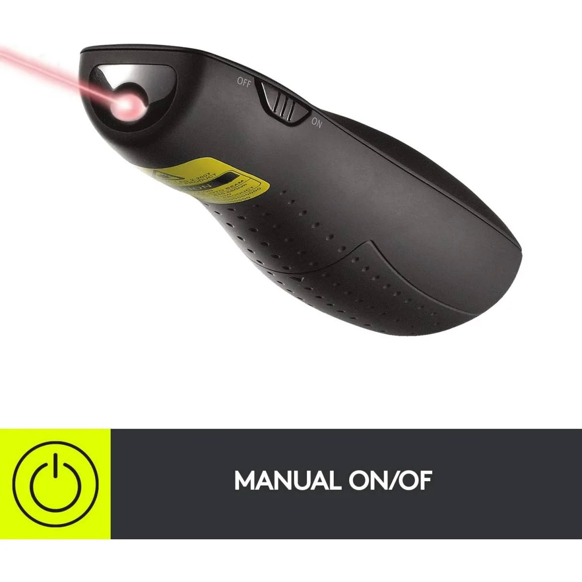 جهاز تحكم بالعروض Logitech R400 لاسلكي مع مؤشر ليزر أحمر - Image 5