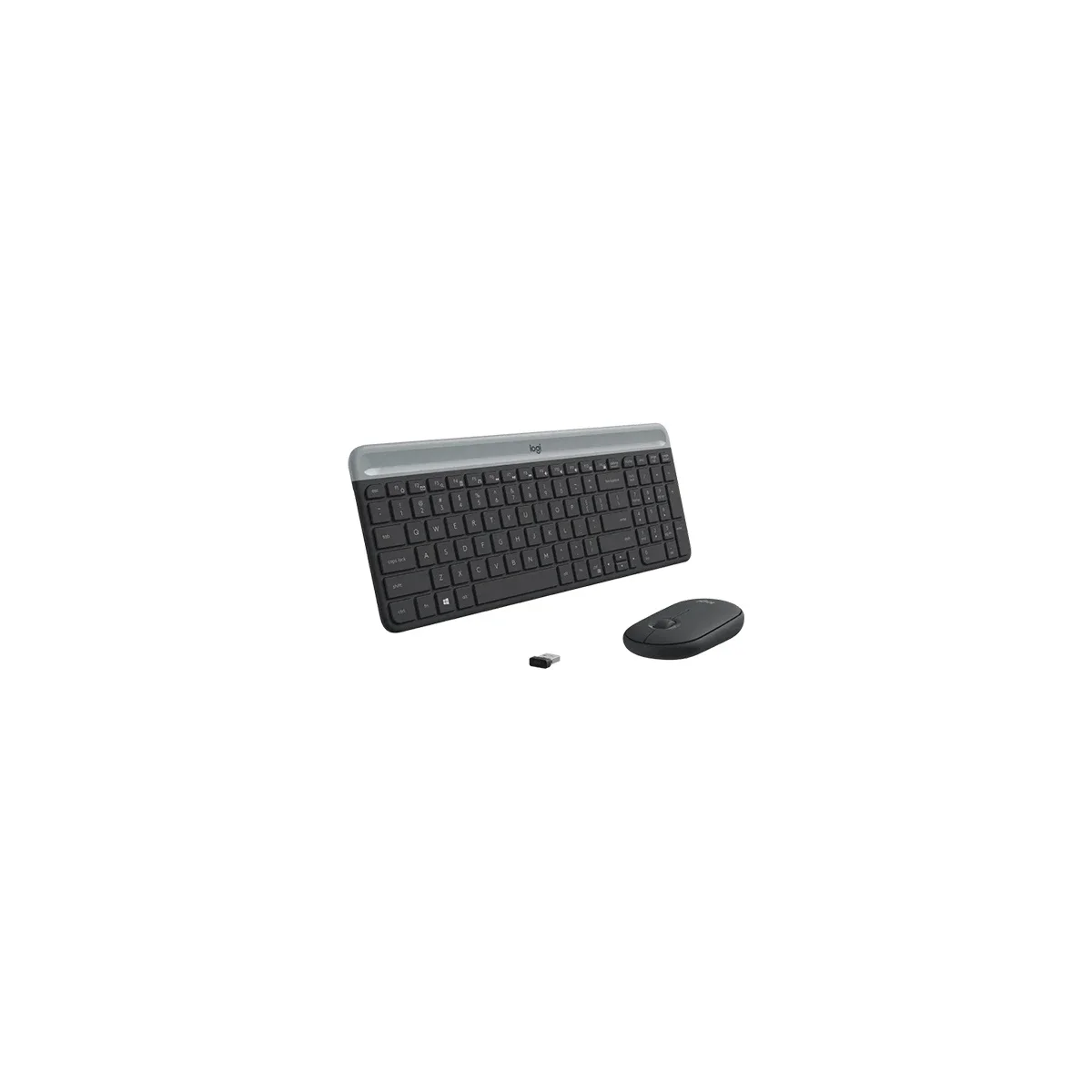Logitech MK470 Slim Wireless Keyboard and Mouse Combo - Graphite - Thumbnail 4