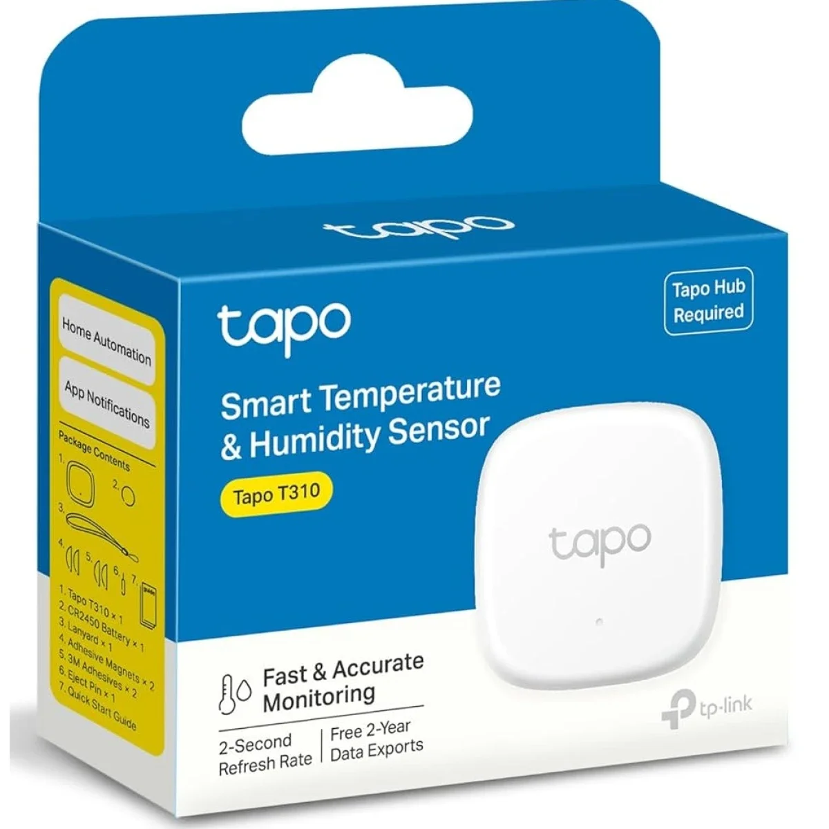 مستشعر ذكي لدرجة الحرارة والرطوبة TP-LINK Tapo T310
