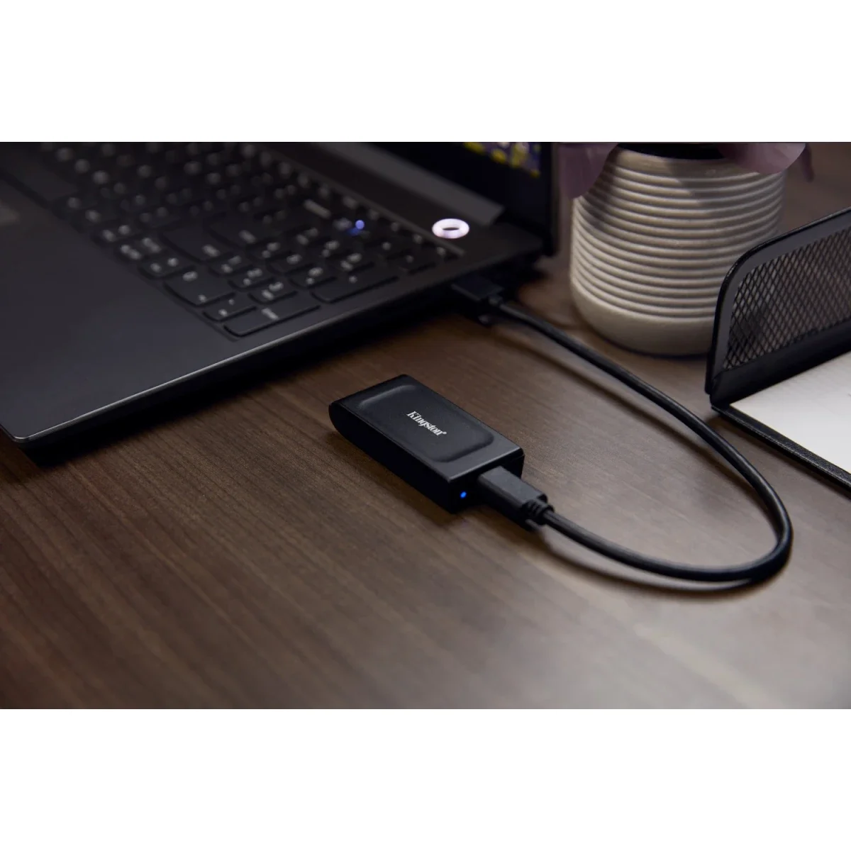 وحدة تخزين SSD خارجية Kingston XS1000 بسعة 1TB ومنفذ USB-C - Thumbnail 7