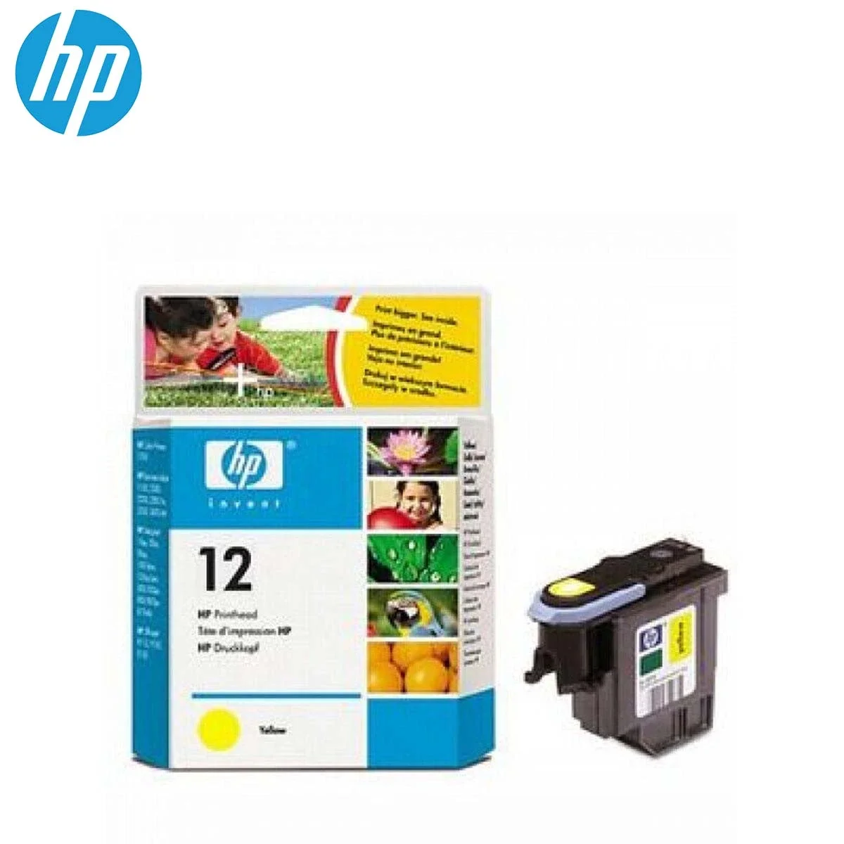 رأس طباعة HP C5026A 12 أصلي باللون الأصفر