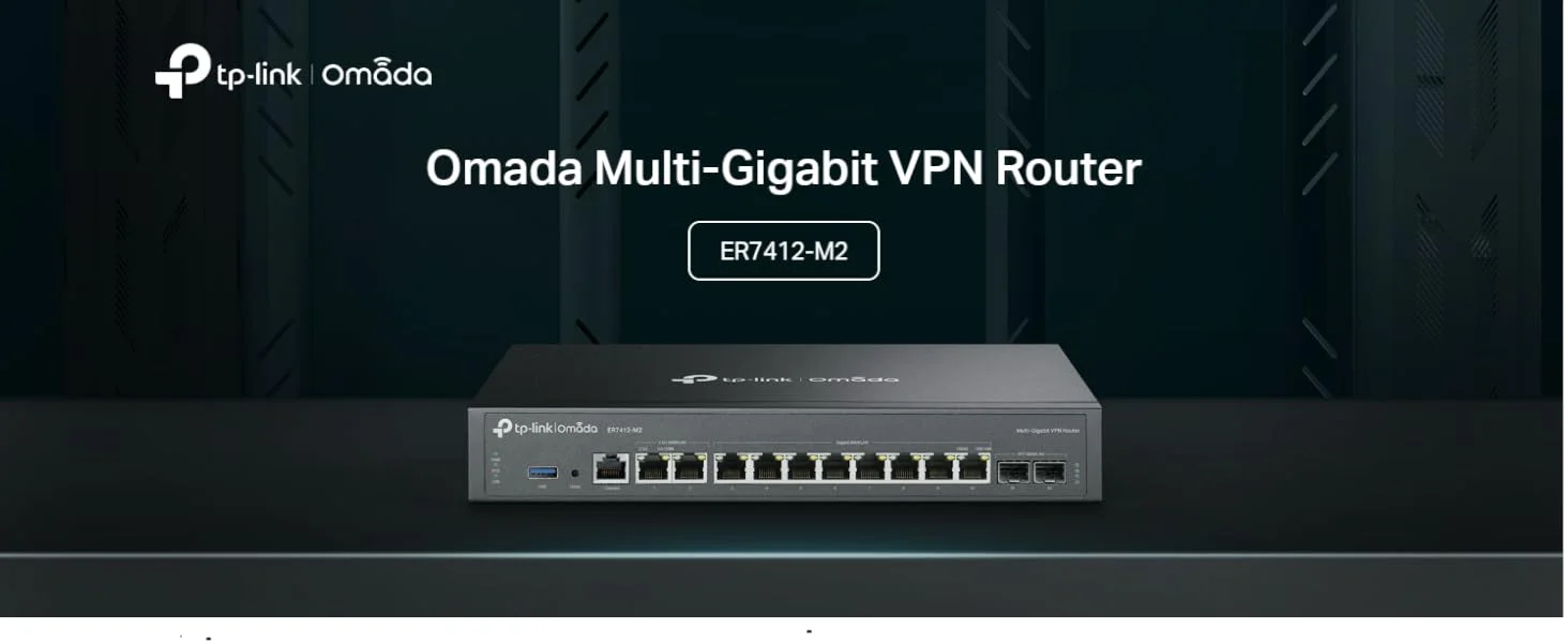 راوتر VPN متعدد الجيجابت TP-LINK ER7412-M2 Omada بمنفذي 2.5G - Thumbnail 3