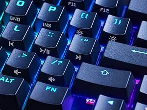 كيبورد ألعاب HyperX Alloy Origins 65 ميكانيكي 65% سويتشات Red خطية RGB أسود - Image 9