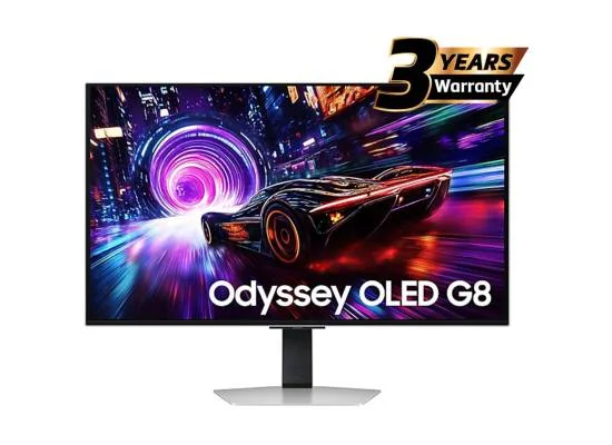 شاشة Samsung Odyssey OLED G8 Non-Smart FG810 مسطحة 27 إنش 4K 240Hz QD-OLED بسرعة 0.03ms - Image 5