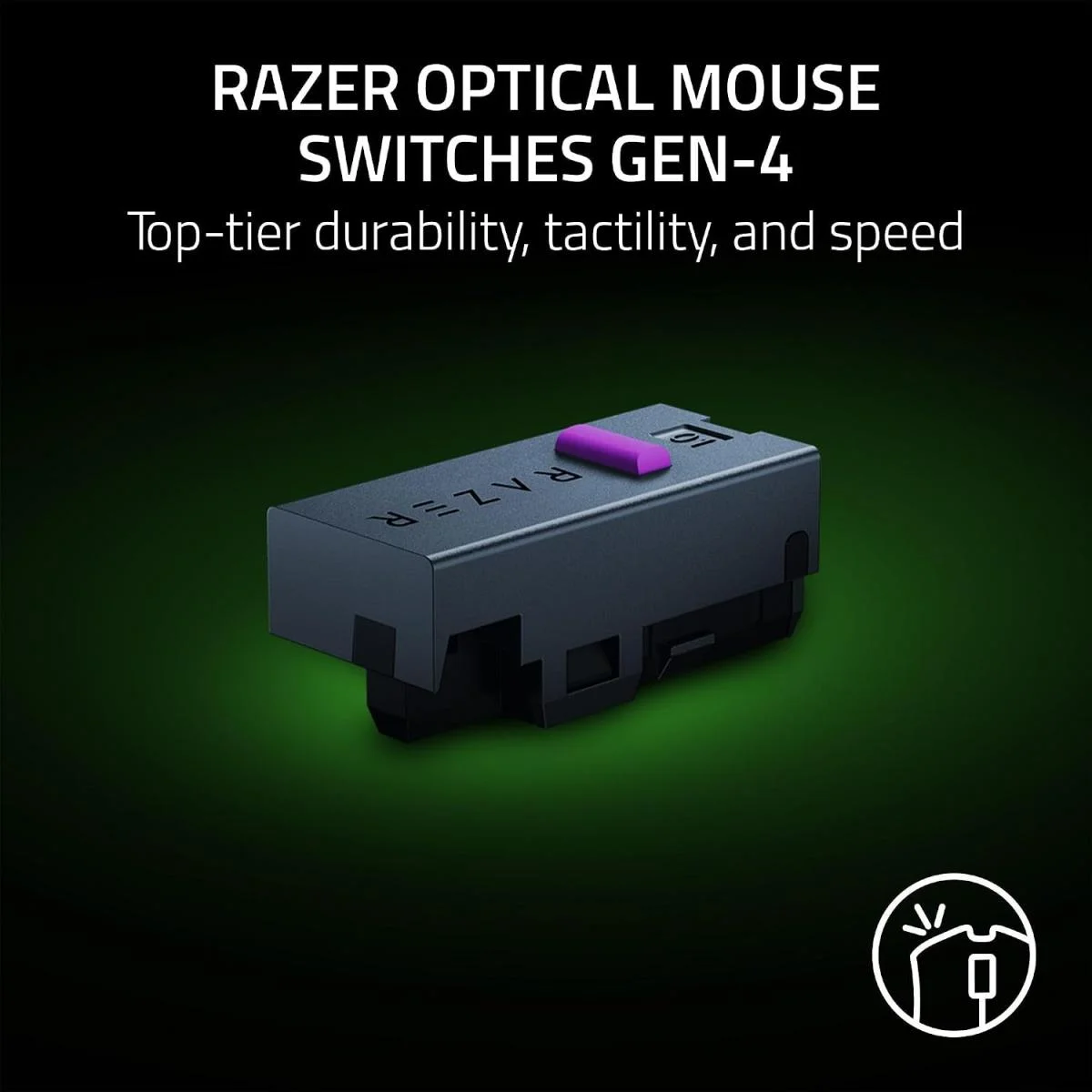 ماوس ألعاب Razer Cobra HyperSpeed لاسلكي بدقة 26000 DPI، أسود - Thumbnail 3