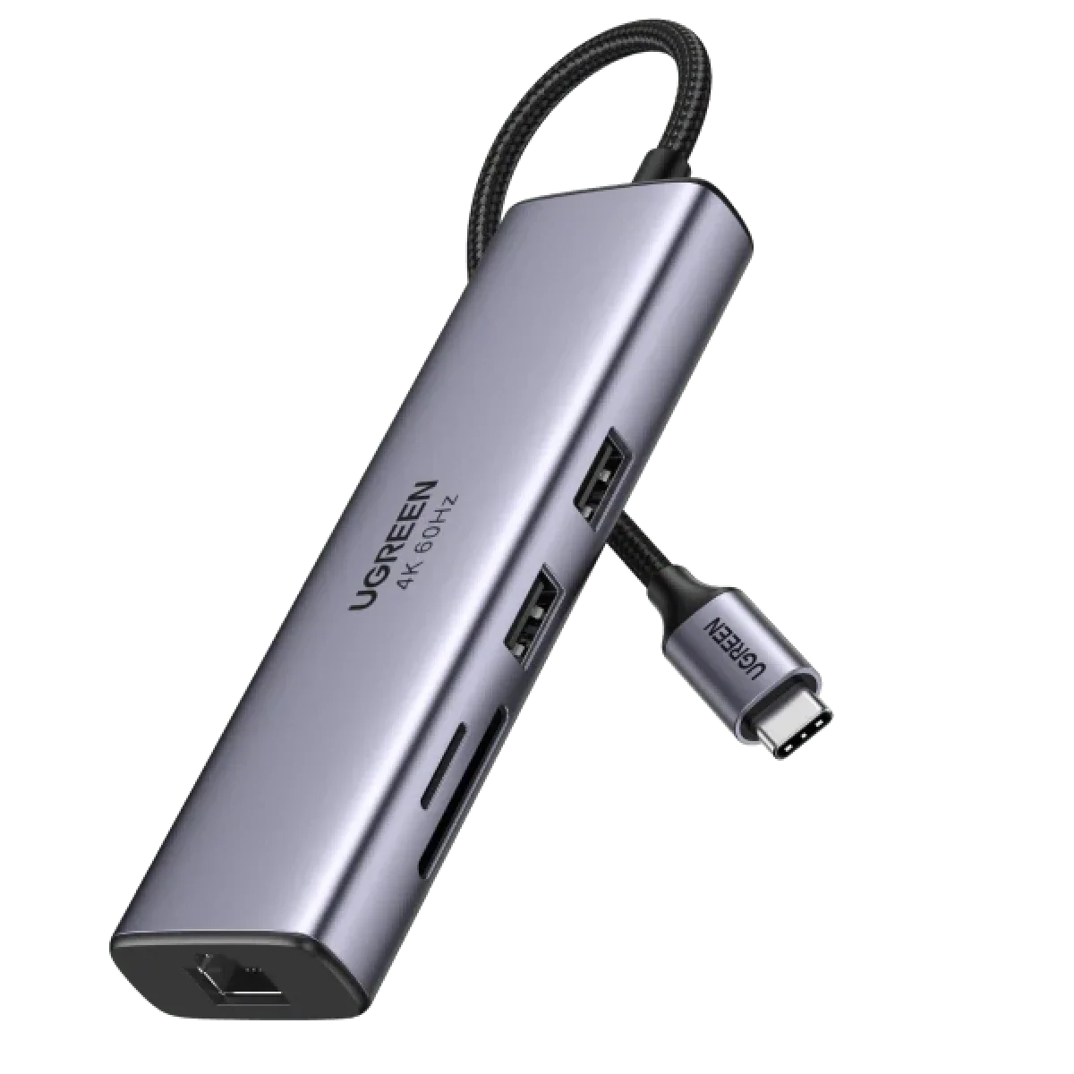 Ugreen 7-in-1 USB-C Hub with 4K 60Hz HDMI, 100W PD and SD/TF Reader - Thumbnail 2