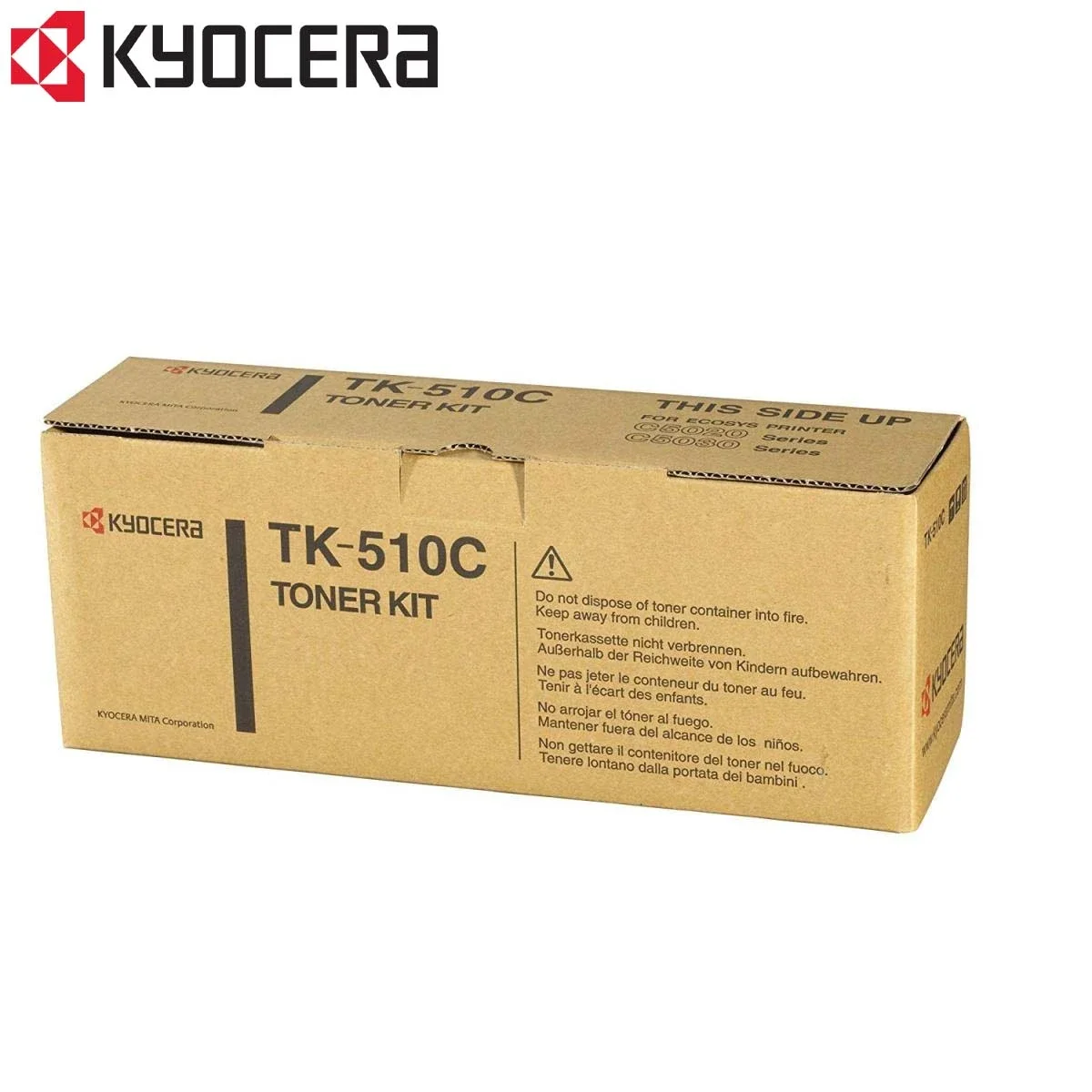 تونر Kyocera TK-510C سماوي أصلي لطابعة FS-C5020N