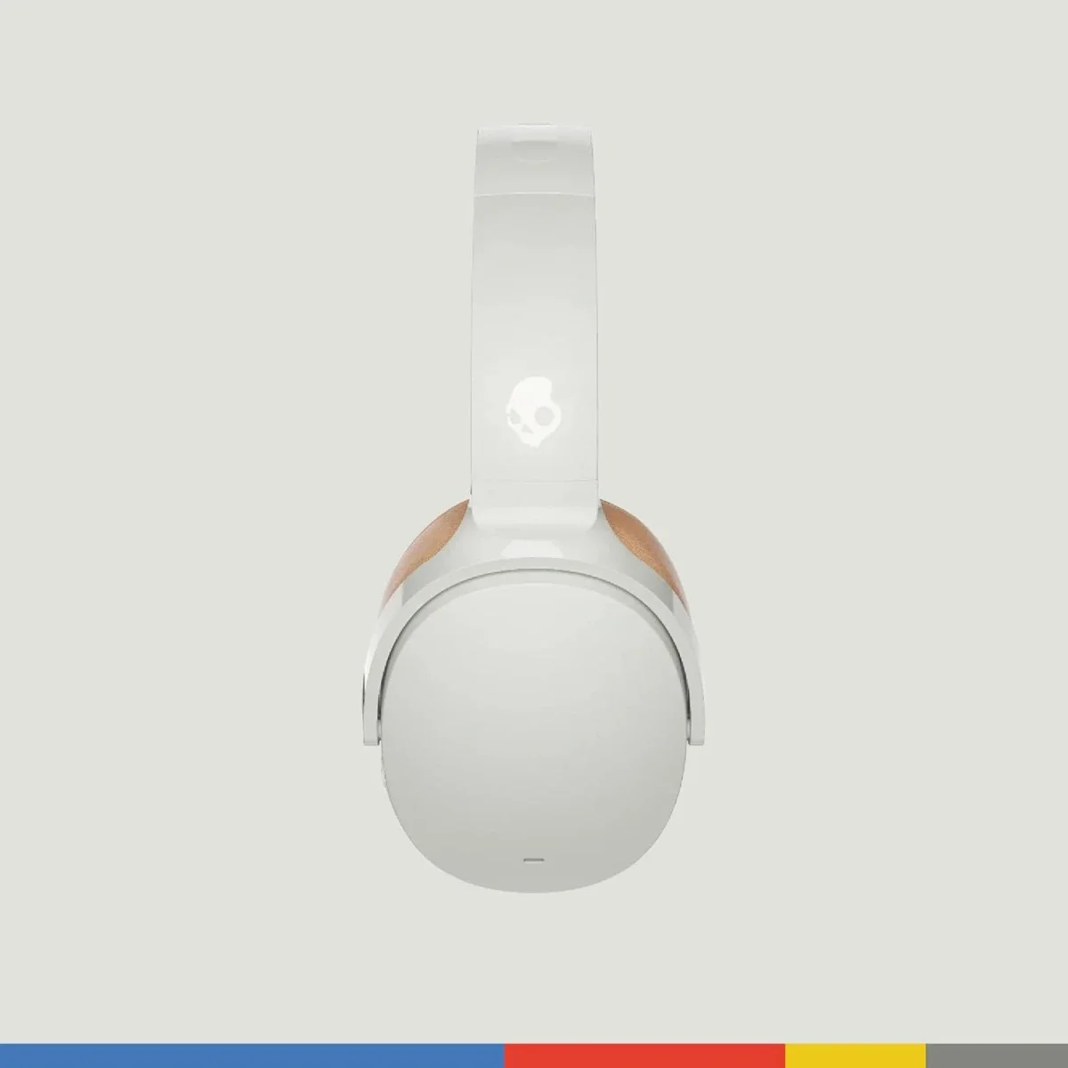 سماعات رأس فوق الأذن Skullcandy Hesh ANC لاسلكية بتقنية بلوتوث، 22 ساعة، Mod White - Thumbnail 3
