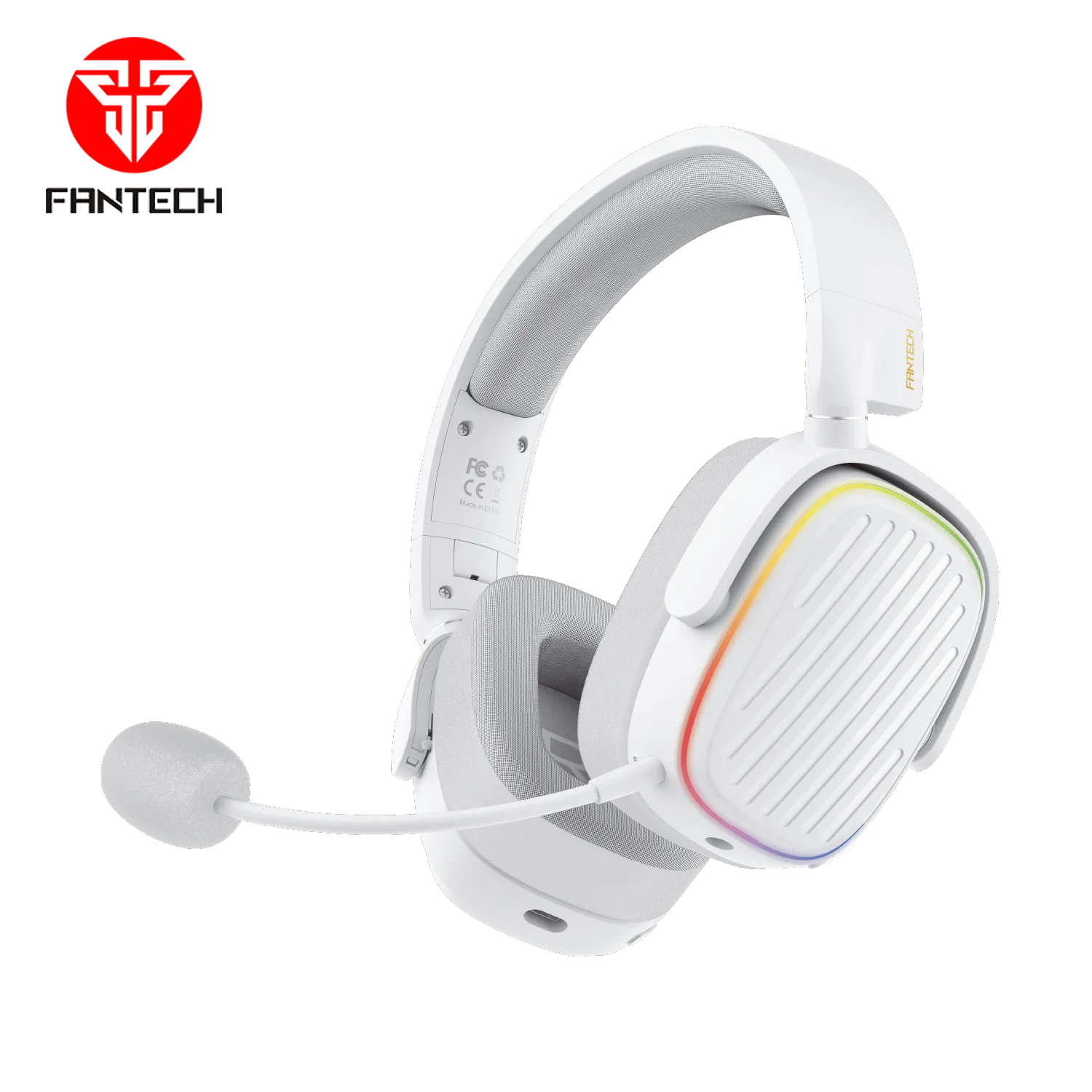 Fantech Harmony WHG02 Wireless & Bluetooth Headphone Tri-Mode Connection White