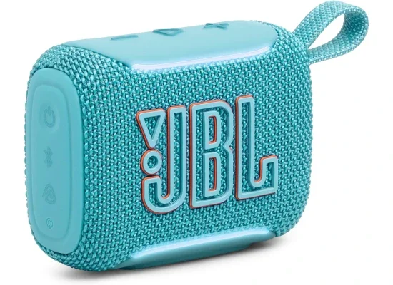 سماعة JBL Go 5 محمولة فائقة مقاومة للماء مع إضاءة محيطية - أزرق - Image 8