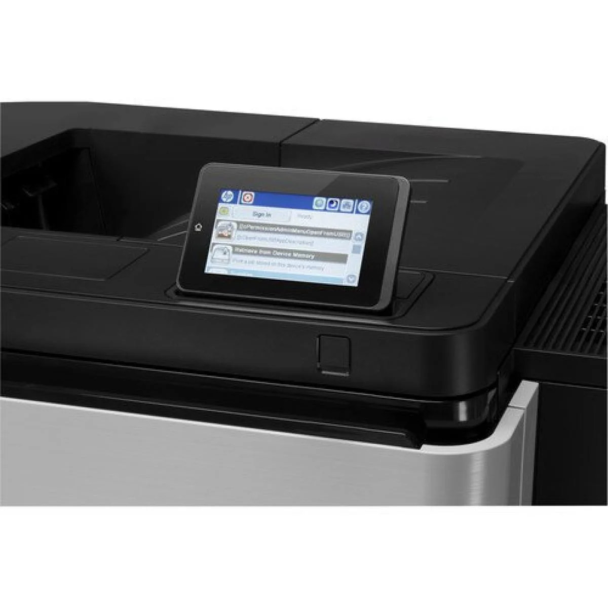 طابعة ليزر أحادية اللون HP LaserJet Enterprise M806dn بسرعة 55 PPM وطباعة مزدوجة وشاشة لمس 4.3 إنش - Image 3