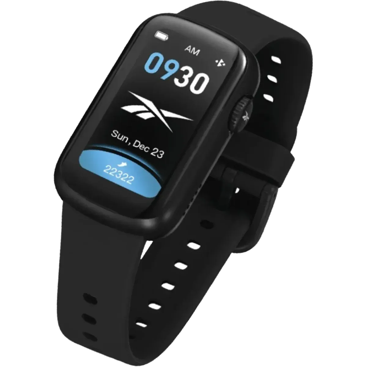 ساعة ذكية Reebok RV-WEL-U0 بشاشة TFT لمس 25 مم ومقاومة IP68 سوداء - Image 3