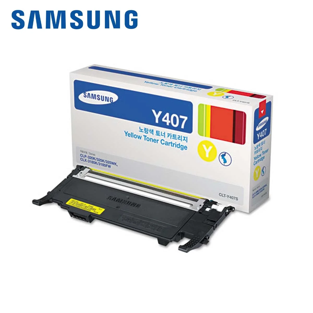 Samsung CLT-Y407S Original Yellow Laser Toner Cartridge