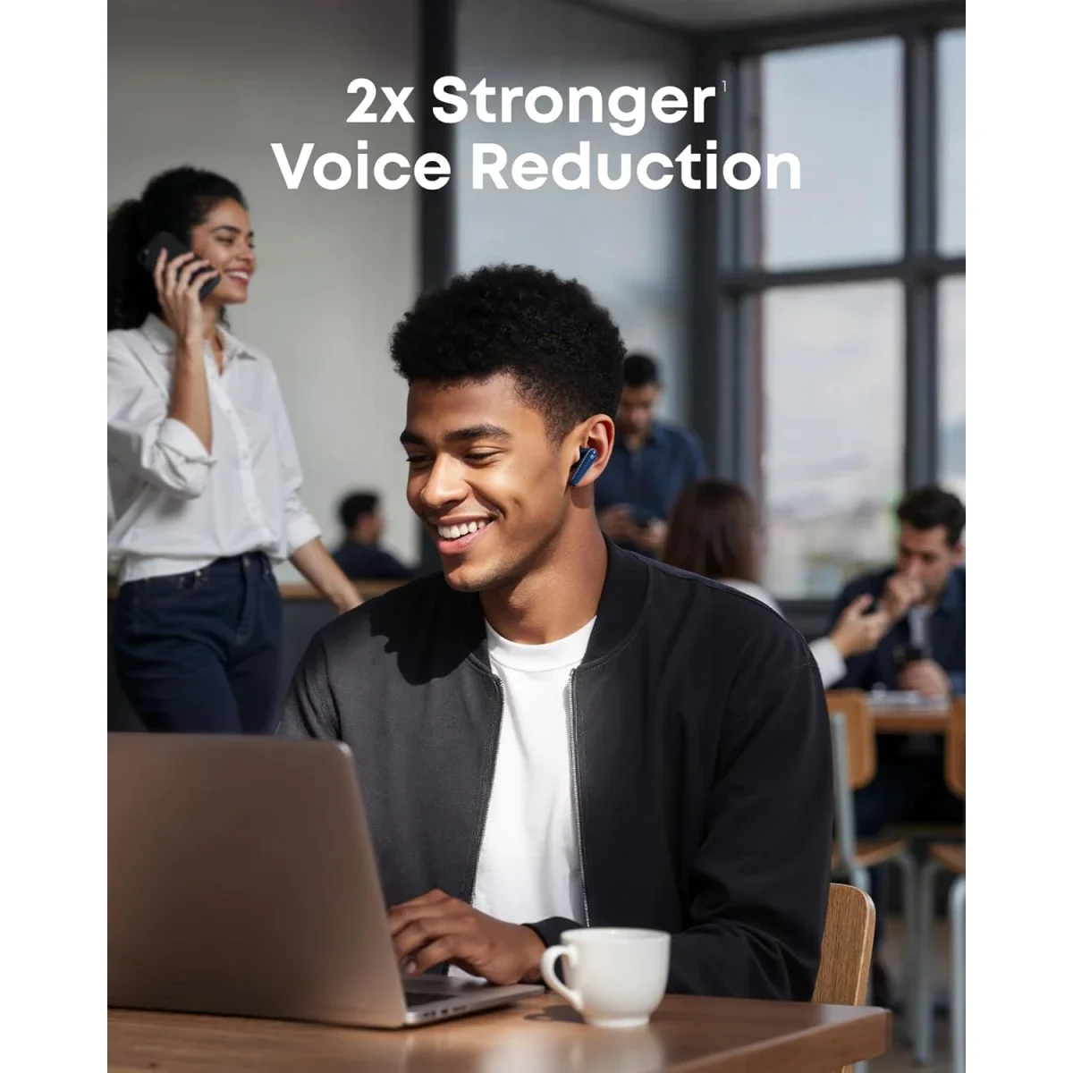 سماعات أذن لاسلكية Anker soundcore Liberty 5 بإلغاء الضوضاء، أزرق - Thumbnail 3