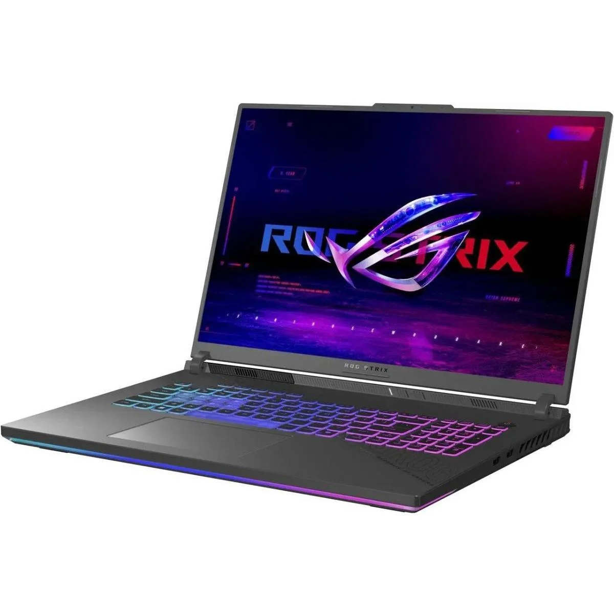 لابتوب ألعاب Asus ROG Strix G18 بشاشة 18 إنش FHD+ 144 هرتز، Core i7-14650HX، RTX 5050، رام 16GB، SSD 512GB، Eclipse Gray - Thumbnail 4