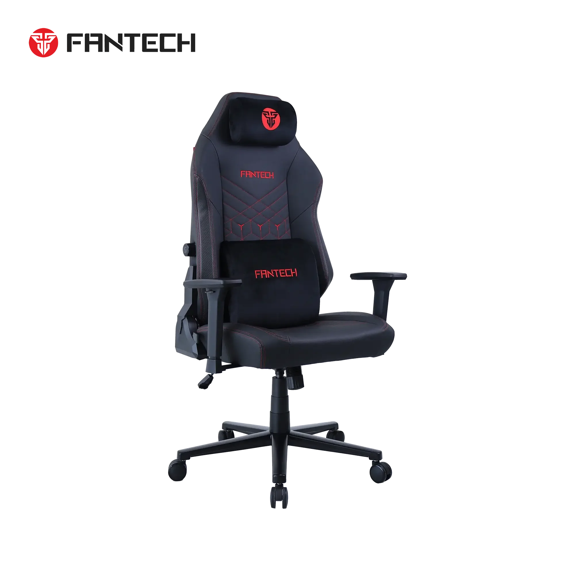 كرسي عاب Fantech GC284P NEO ARC PRO مع مسند راس مغناطيسي من فوم ذكي ودعم قطني قابل للتعديل