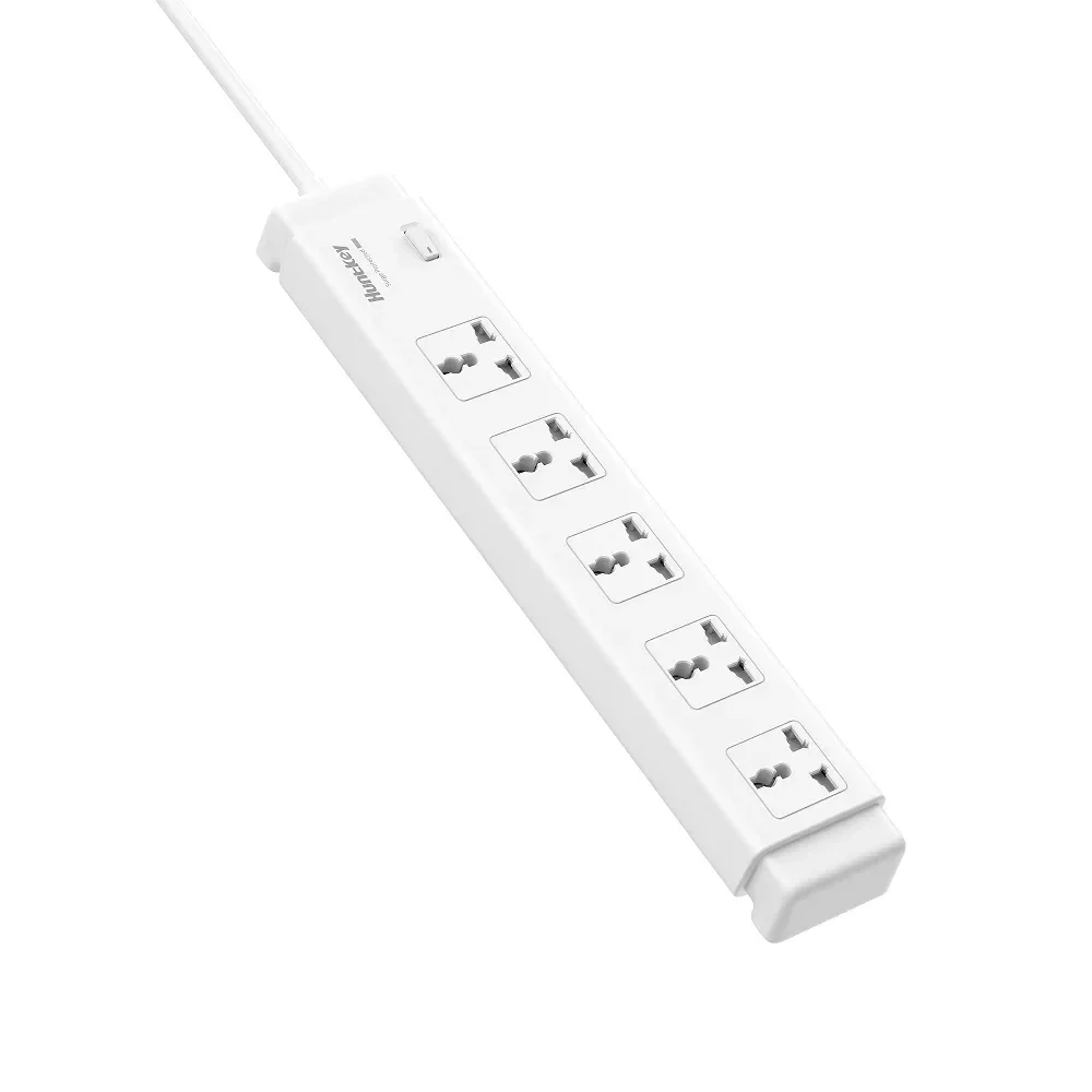 Huntkey SZC514 5-Socket Universal Power Strip UK 13A with 3m Cable - Thumbnail 3