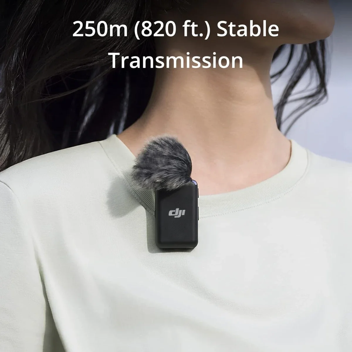 DJI Mic Wireless Microphone System with 2 TX, 1 RX & Charging Case, 250m Range, 15-Hour Battery - Thumbnail 3