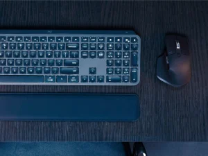 طقم كيبورد وماوس Logitech MX Keys S Combo مع MX Master 3S لاسلكي، مسند راحة، إضاءة ذكية، بلوتوث، USB-C، عربي/إنجليزي، جرافيت - Image 20