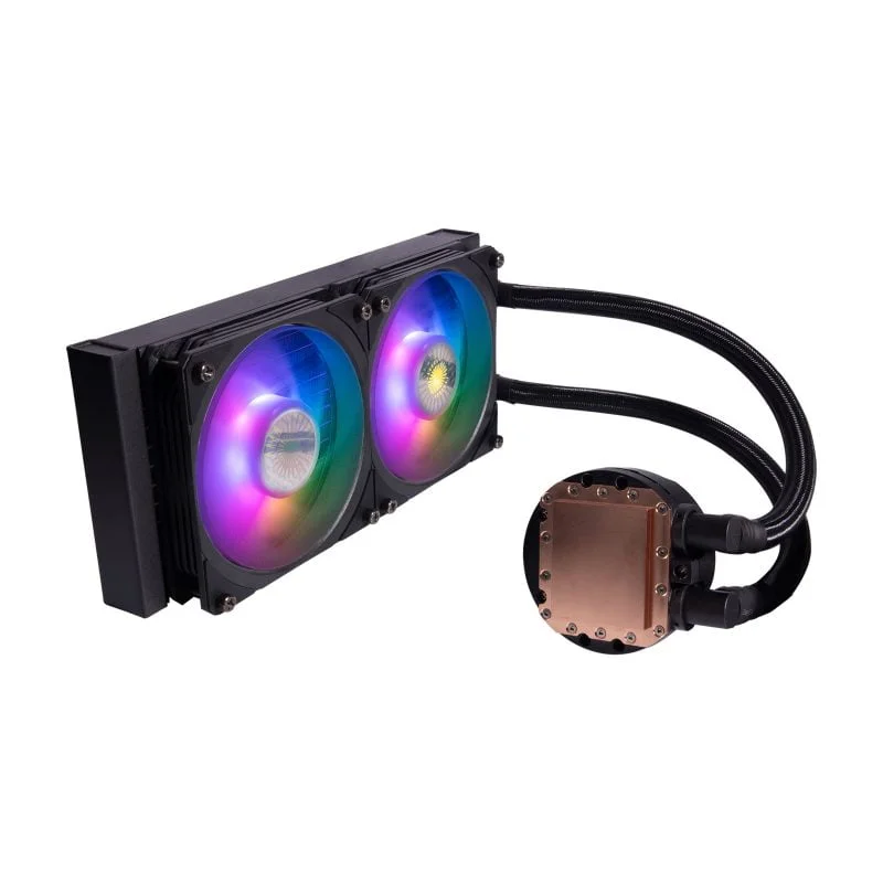مبرد معالج سائل Cooler Master MasterLiquid PL240 FLUX أسود – MLY-D24M-A23PZ-R1 - Image 9