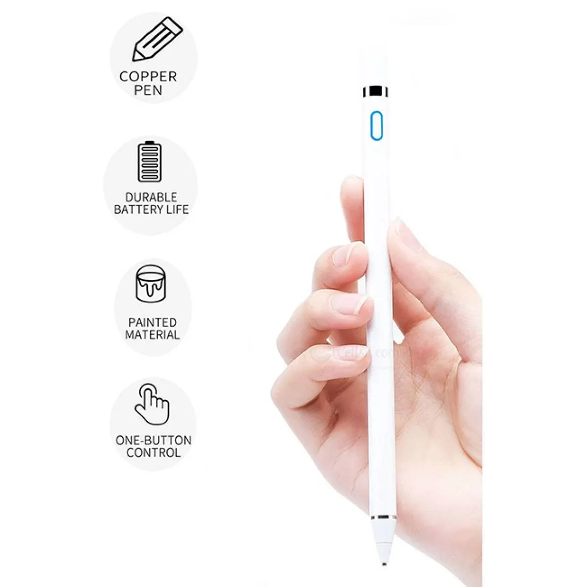 قلم لمس نشط JOYROOM JR-K811 Excellent Series لأجهزة iOS وAndroid وWindows - Thumbnail 2