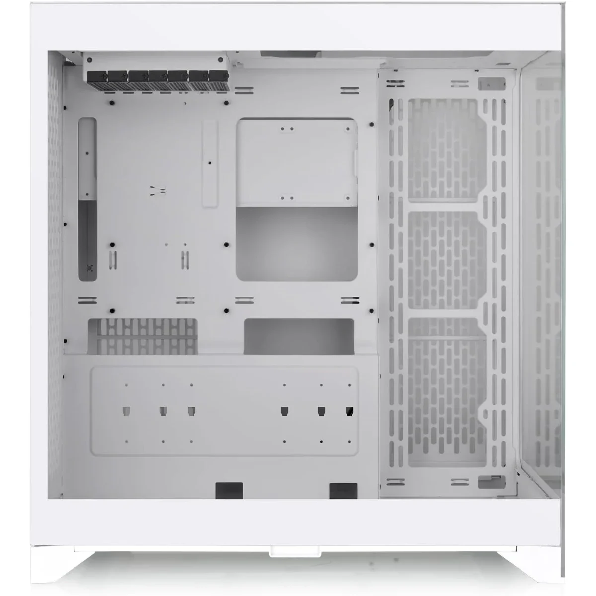 Thermaltake CTE E600 MX E-ATX Mid-Tower Case with 3-Way Floating GPU Mounting Bracket and 400mm PCIe 4.0 Riser Cable - White - Image 3