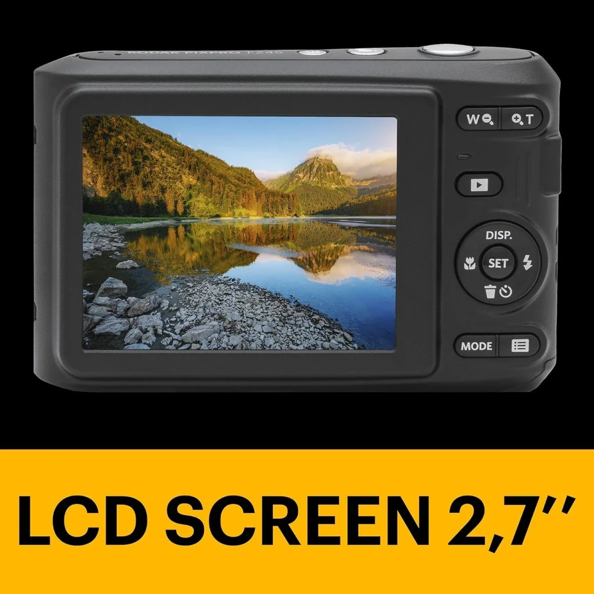 كاميرا رقمية Kodak PIXPRO FZ45 بدقة 16MP وزوم بصري 4x - أحمر - Thumbnail 8