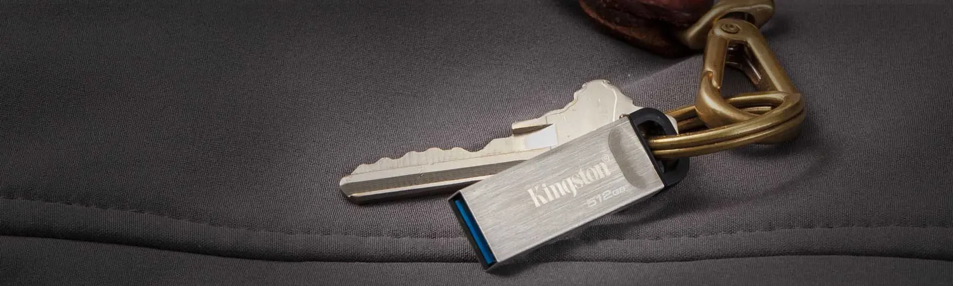 فلاش ميموري Kingston DataTraveler Kyson سعة 256GB (DTKN/256GB) - Thumbnail 7
