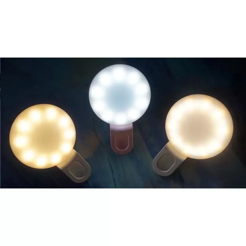 Clip-On LED Selfie Fill Light for Mobile Phones - Thumbnail 7
