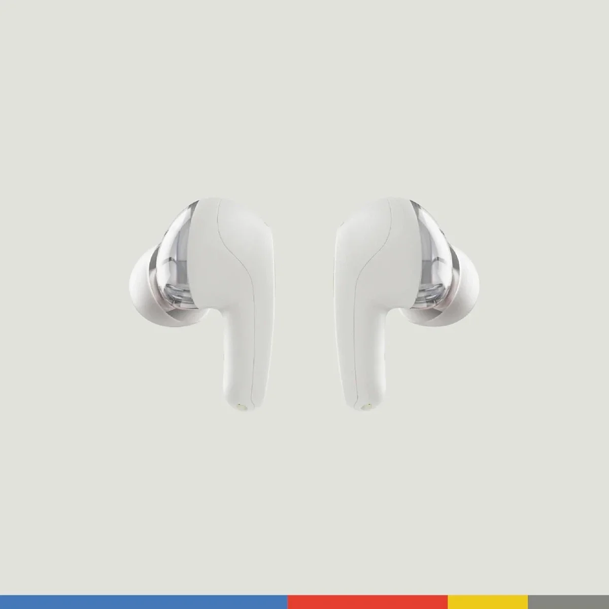 سماعات أذن Skullcandy Rail لاسلكية بتقنية Bluetooth، بطارية حتى 42 ساعة، IP55 - Bone - Image 3