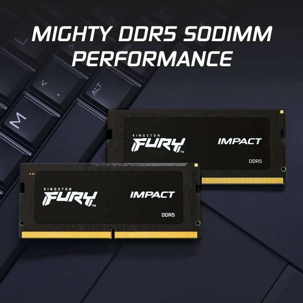 رام لابتوب Kingston FURY Impact 16GB DDR5 بتردد 6000MHz وتوقيت CL38، قطعة واحدة باستهلاك طاقة منخفض، Intel XMP 3.0 - Image 3