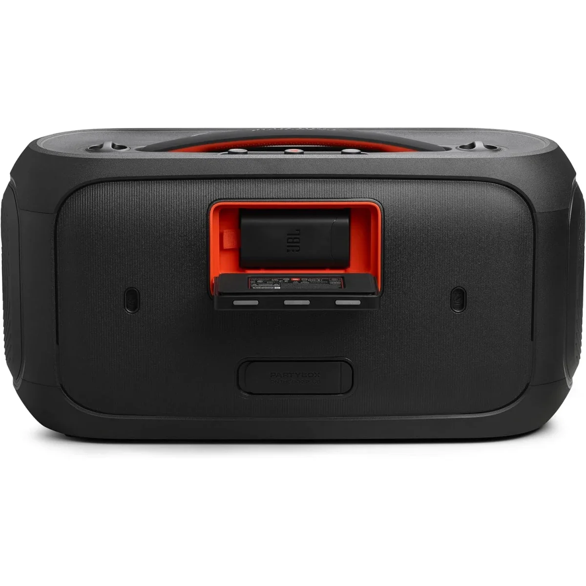 JBL PartyBox On-The-Go 2 Portable Party Speaker with Wireless Digital Microphone, Lightshow, 15-Hour Playtime, Black - Thumbnail 9