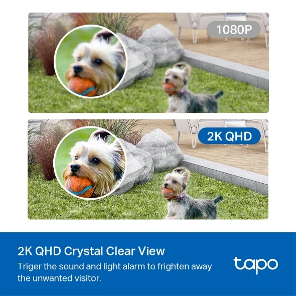 نظام كاميرات مراقبة TP-LINK Tapo C420S2 v1.2 خارجي بدون أسلاك – كاميرتان - Image 11