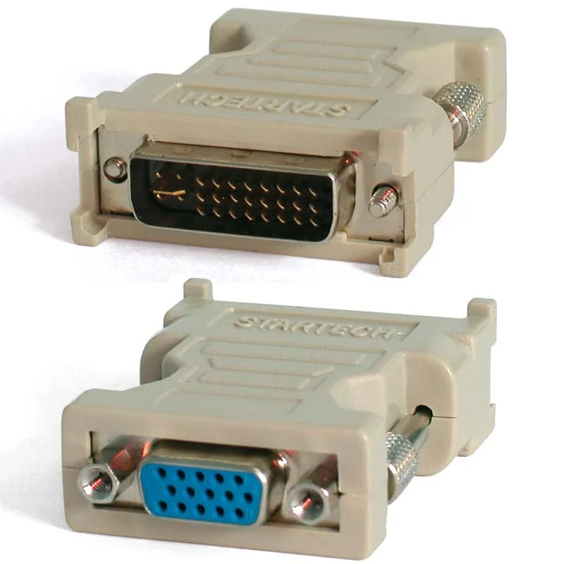 محول StarTech DVIVGAMF من DVI-I ذكر إلى VGA أنثى