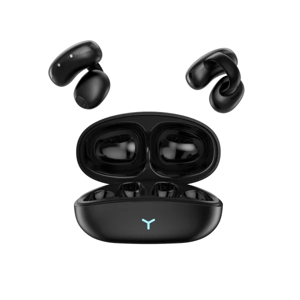 سماعات WiWU T17 لاسلكية Bluetooth 5.2 مع علبة شحن - أسود - Image 10