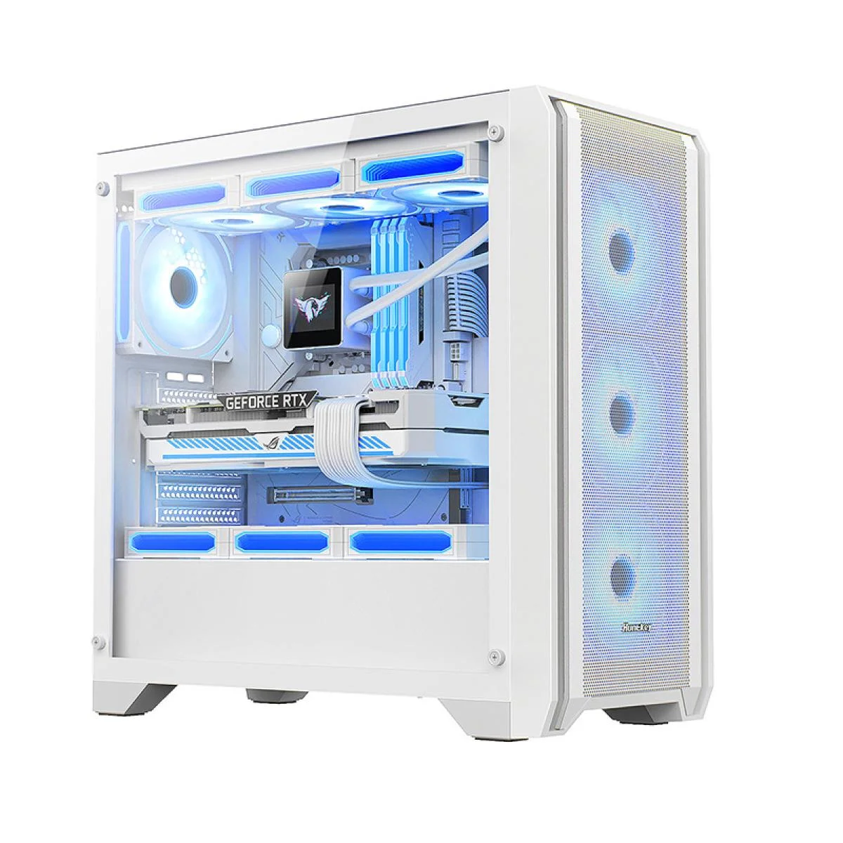 Huntkey GX750A Gaming PC Case – White
