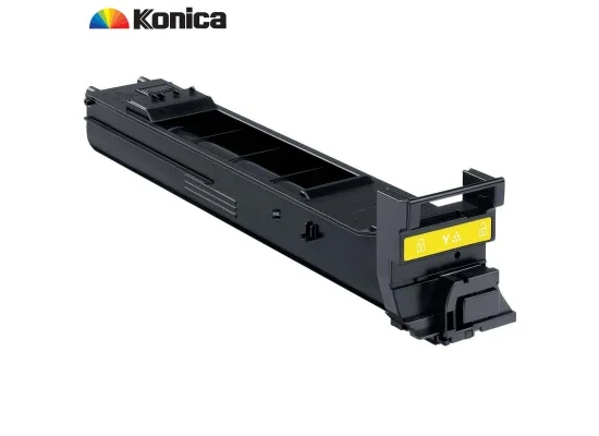 حبر تونر Konica Minolta KM 4650 أصفر أصلي A0DK251، 4000 صفحة - Image 2