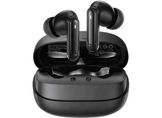 ACEFAST W8 AI Translation Wireless Earbuds with ANC and ENC, Bluetooth 6.0 - Black - Thumbnail 9
