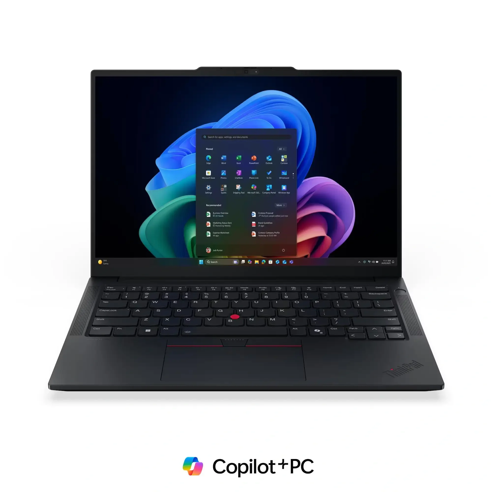 لابتوب أعمال Lenovo ThinkPad E14 Gen 7 بمعالج Intel Core Ultra 7 256V وشاشة 14 إنش WUXGA IPS - Image 1