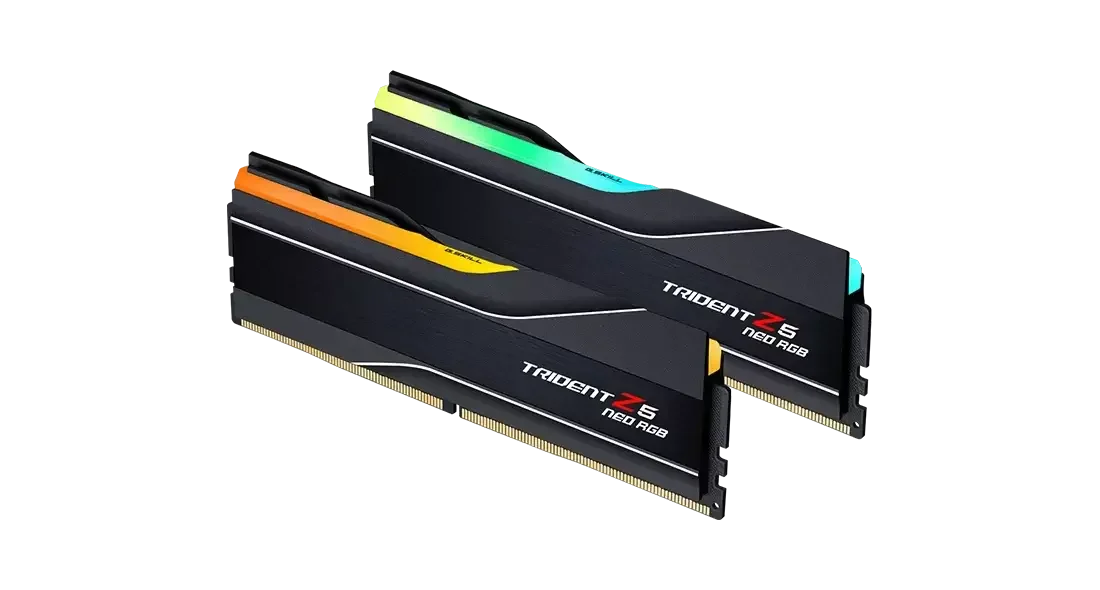 رام G.SKILL Trident Z5 Neo RGB بسعة 64GB (2x32GB) DDR5 بسرعة 6000MHz للكمبيوتر المكتبي - Thumbnail 2