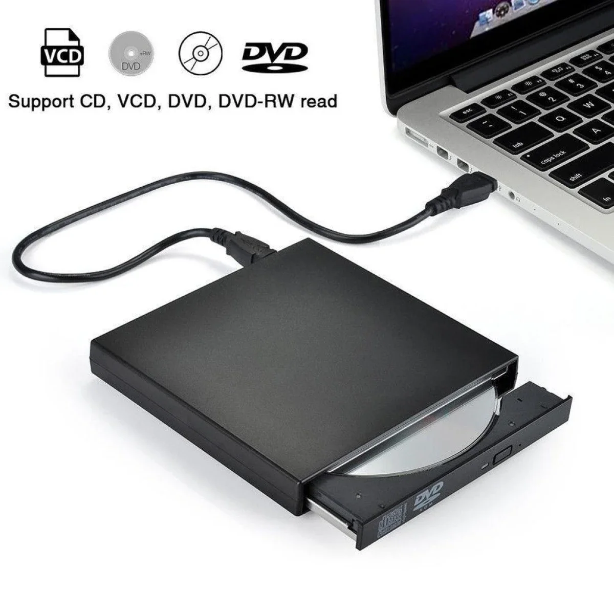 محرك أقراص DVD قابل لإعادة الكتابة خارجي نحيف CHINA USB 3.0