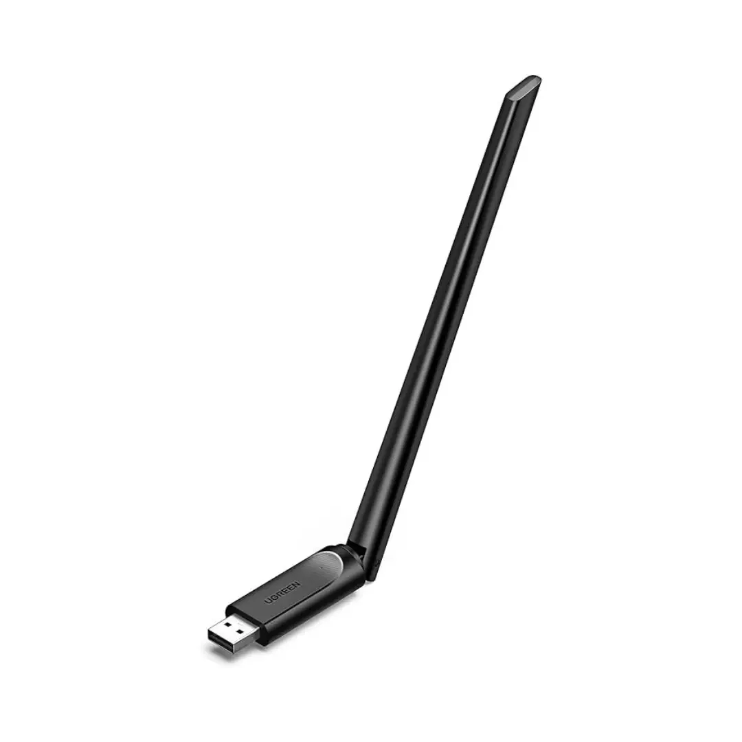 محول Wi‑Fi 6 ثنائي النطاق USB Ugreen 35265 AX900 مع هوائي عالي الكسب 6dBi - Image 1