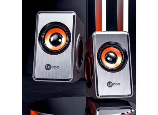 Lecoo DS151 Wired USB Desktop Computer Speakers with Dual Diaphragms - Thumbnail 5