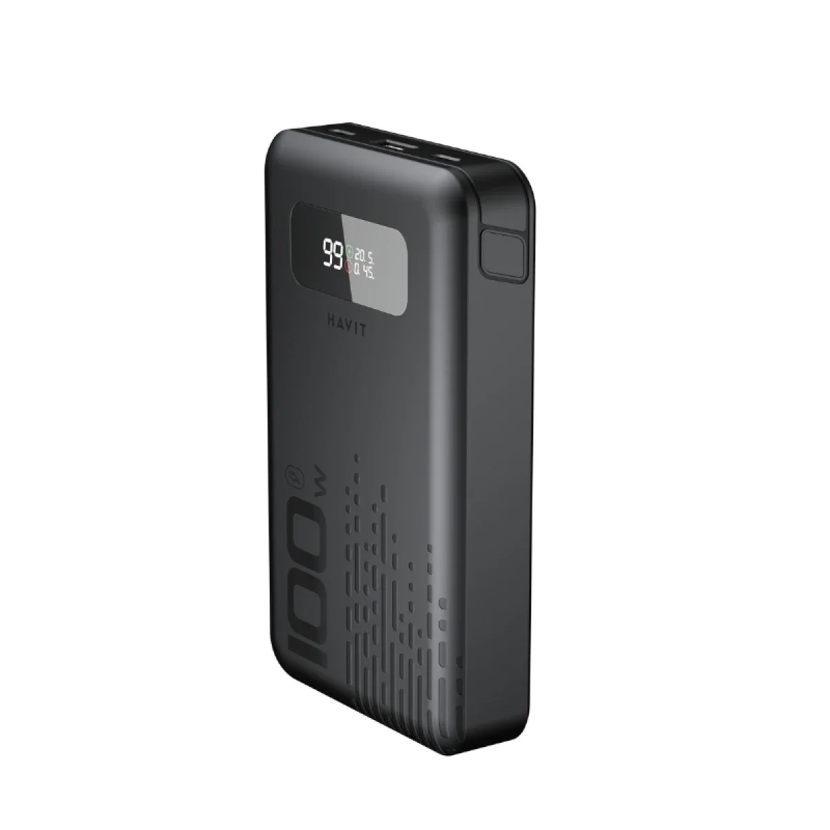 باور بانك HAVIT PB5212 بقدرة 100 واط PD وسعة 20000mAh مع شاشة رقمية ذكية - Thumbnail 4