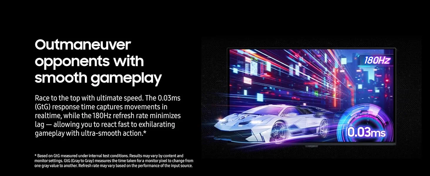 شاشة ألعاب Samsung Odyssey G5 G50SF OLED مقاس 27 إنش QHD، 180Hz، 0.03ms - Thumbnail 19