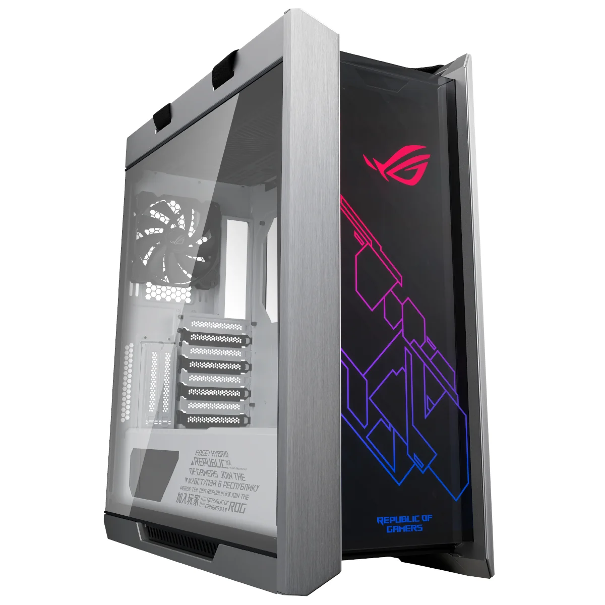 هيكل ألعاب Asus ROG Strix Helios ميد تاور أبيض