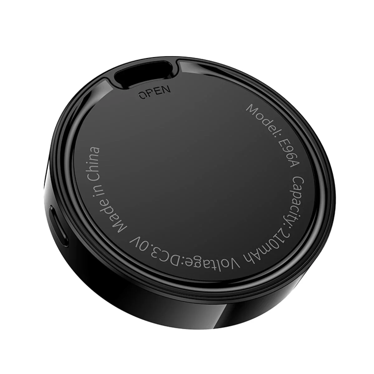 جهاز تتبع ذكي HOCO E96A بتقنية بلوتوث لأندرويد Google Find My - أسود - Image 2