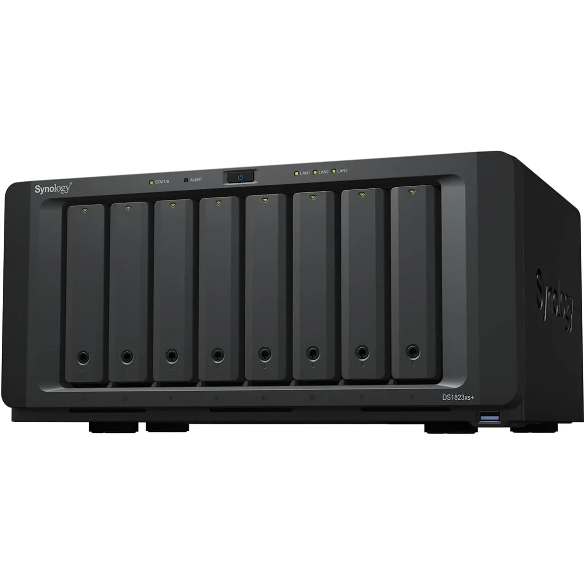 Synology DiskStation DS1823xs+ 8-Bay Diskless NAS with AMD Ryzen V1780B 4-Core CPU and 8GB DDR4 ECC RAM