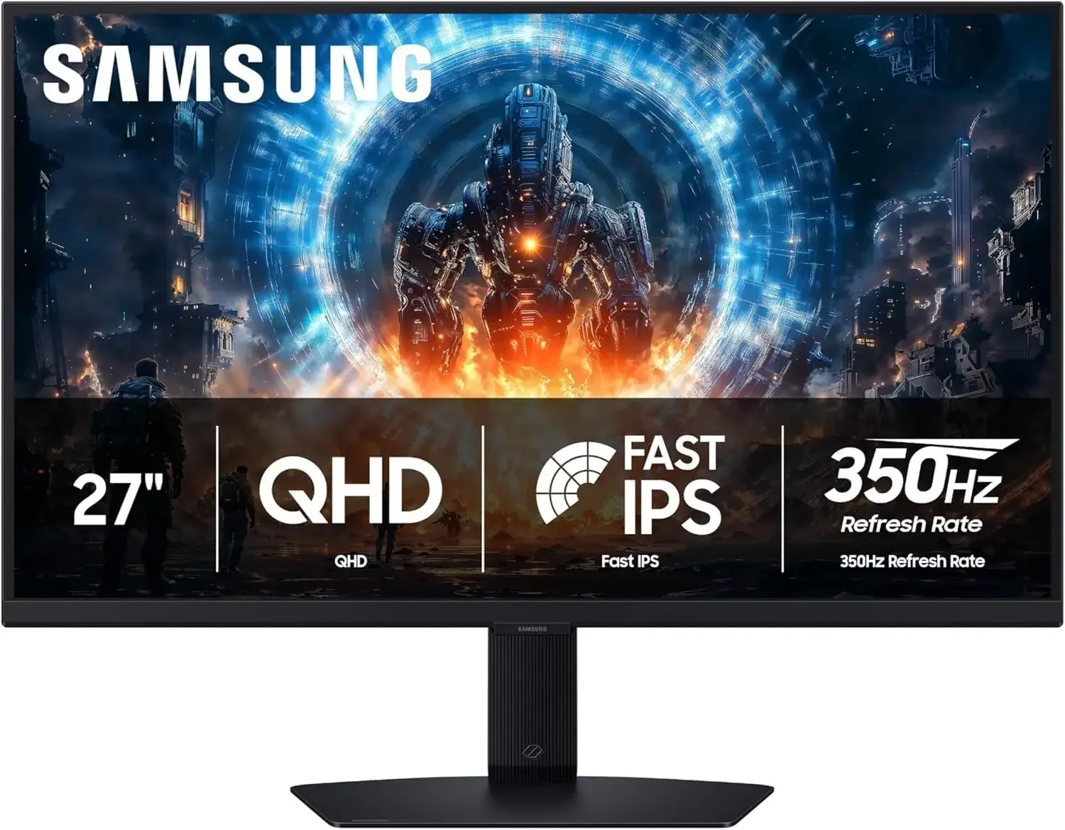 Samsung Odyssey G6 FG600 27-inch QHD IPS 350Hz 1ms Flat Gaming Monitor